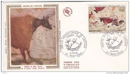 France Grotte De Lascaux - FDC - Briefe U. Dokumente