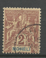 MOHELI N° 2  OBL / Used - Used Stamps