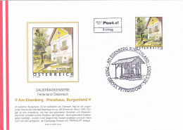 AM EISENBERG BURGENLAND  FDC COVERS 2003  AUSTRIA - FDC