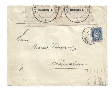 NORWAY NORGE - 1917 CENSORED COVER TO GERMANY - Cartas & Documentos