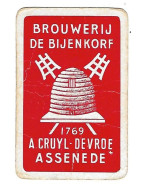 82a 1 Losse Speelkaart Brij. De Bijenkorf Assenede (beschadigd) - Other & Unclassified
