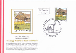 WESTSTEIERMARK   FDC COVERS 2003  AUSTRIA - FDC