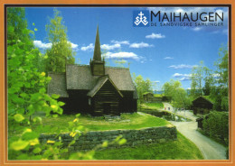 MAIHAUGEN, CHURCH, ARCHITECTURE, NORWAY, POSTCARD - Norvège