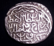 Timurid Empire Sultan Shahrukh Ben Taimurlank Rare Silver Dirham, AH807, 1407, 4.7 Gm, Sary Mint, Perfect Condition, G - Islamic