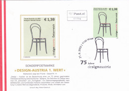 DESIGN-AUSTRIA 1.WERT  FDC COVERS 2002  AUSTRIA - FDC