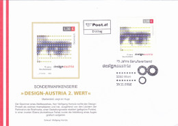 DESIGN-AUSTRIA 1.WERT  FDC COVERS 2002  AUSTRIA - FDC