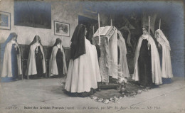 MUSEE - Salon Des Artistes Français - Au Carmel Par Mme M Boyer Breton - ND - Carte Postale Ancienne - Museos