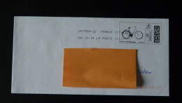 Vélo Bicycle Timbre En Ligne Montimbrenligne Sur Lettre (e-stamp On Cover) Ref TPP 5143 - Afdrukbare Postzegels (Montimbrenligne)