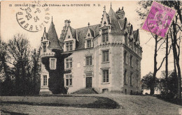 FRANCE - Genillé - Le Château De La Gitonnière - Carte Postale Ancienne - Genillé