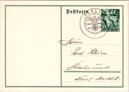 Postkarte 1938 (Sonderstempel: Berlin 1938) - Cartes Postales