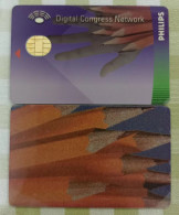 Philips Digital Congress Network  Chip Card,with Tiny Damages And Scratches - Sin Clasificación