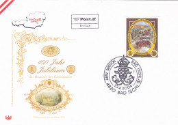 JUBILAUM  DER HOCHZEIT DES KAISERPAARES  FDC COVERS 2004  AUSTRIA - FDC