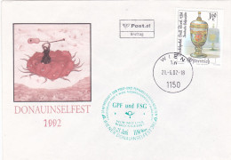 GLASPOKAL  FDC COVERS 2004  AUSTRIA - FDC