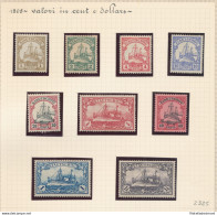 1905 KIAO-TCHEOU - Yvert N. 14/22 - MH* (no N. 23) - Altri & Non Classificati