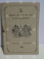 Spain Espana Guerra Civil TERCIO DUQUE DE ALBA DE LA LEGION Credo E Himnos Legionarios CUNA DE LA LEGION - Otros & Sin Clasificación