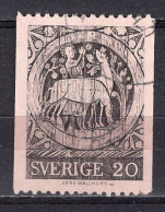 T0863 - SUEDE SWEDEN Yv N°650 - Usados