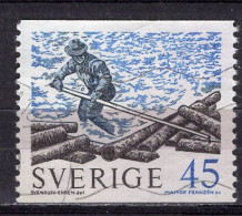 T0864 - SUEDE SWEDEN Yv N°651 - Usados