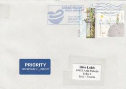 GOOD GERMANY Postal Cover To ESTONIA 2022 - Good Stamped: Leipzig University ; Little Prince - Briefe U. Dokumente