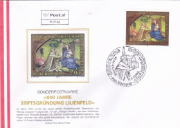 STIFT LILIENFELD  FDC COVERS 2002  AUSTRIA - FDC