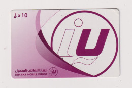 LIBYA - IU Remote Phonecard - Libyen