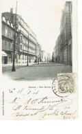 107 Type Blanc 1 C. Gris CP De Roanne Loire Du 18-03-1903 - Covers & Documents