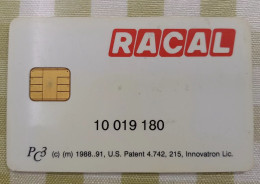 Racal Chip Card, - Sin Clasificación