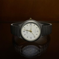 Vintage Medana Ladies Swiss Made Watch Titan Case Quartz Wristwatch - Montres Modernes