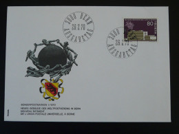FDC UPU Suisse 1970 Ref 99430 - UPU (Universal Postal Union)