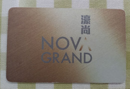 Macao Transport Card,special Edition For Nova Grand Resident - Unclassified