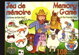 Jeu De Mémoire - La Ferme De Foin-Foin - Apprendre L'anglais En S'amusant - Frais Du Site Déduits - Otros & Sin Clasificación