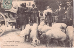 - 89 - Yonne - Quarre Les Tombes - Un Jour De Foire - Marché Aux Cochons - Quarre Les Tombes