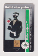 CZECH REPUBLIC - Police Uniform Chip Phonecard - Czech Republic