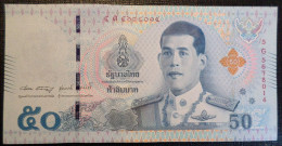 THAILAND 50 BAHT 2018 # 5G5678014 P# 136b King Rama X - Thailand