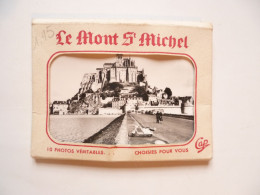 Carnet Complet De 10 Photos Le Mont St MICHEL - Saluti Da.../ Gruss Aus...
