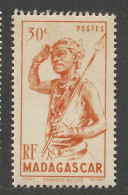 MADAGASCAR N° 301 NEUF** LUXE SANS CHARNIERE NI TRACE / Hingeless / MNH - Nuevos