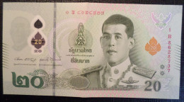 THAILAND 20 BAHT 2022 # 1B8628737 P# W142 King Rama X Polymer - Thailand