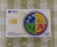 China Telecom Private Chip Phonecard,present To Customers By Gemplus, 100000000 Pieces Of Chip Card, See Description - China