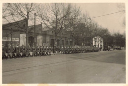 WW2 Guerre 39/45 War * Photo Ancienne 1936 * Défilé Soldats Boches Allemands Nazis * Nazi Nazisme * SS ? * Hitler - War 1939-45