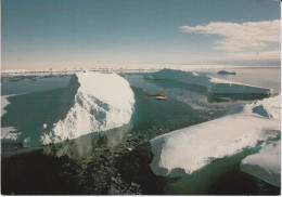 South Africa Antarctic Heli Flight From Polarstern To Polarstern 28.08.2007  Postcard (JS172A) - Poolvluchten