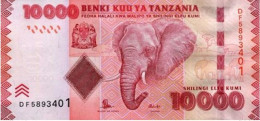 Tanzania 10000 Shillings ND (2015), UNC (P-44b, B-143b) - Tansania