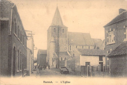 BELGIQUE - Hannut - L'église - Animé - Carte Postale Ancienne - Hannut