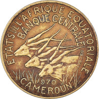 Monnaie, États De L'Afrique équatoriale, 5 Francs, 1970 - Cameroun