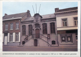 Foto - 1978 NIEUWKERKEN WAAS Gemeentehuis In Lodewijk XV Stijl - Gebouwd In 1767 En 1768 In Gebruik Genomen - Unclassified