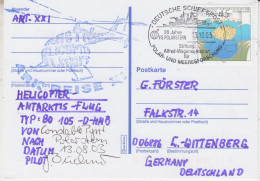 Germany Antarctic Heli Flight From Constable Pgn To Polarstern 13.08.2003 (JS173) - Vols Polaires