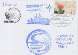 Germany FS Polarstern Ca Warps Signature Ca Polarstern 24.4.2003 (JS173A) - Polar Ships & Icebreakers