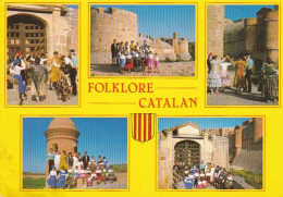 SALSES --1987-- Folklore Catalan 66 -- Groupe Folklorique " AL JUVE DEL CASTELL "--Multivues...cachet Saleilles-66 - Salses