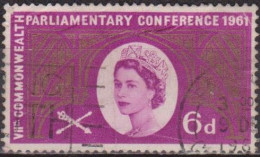 Elizabeth II - GRANDE BRETAGNE - Arc Intérieur De Westminster - N° 365 - 1961 - Gebraucht