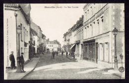 CPA 59 - MERVILLE - LA RUE CROISEE - Merville