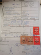 Bon De Douane, Avec Timbre Taxe Droits De Magasin Spécial Ville De Esch-Alzette 1982 - Taxes