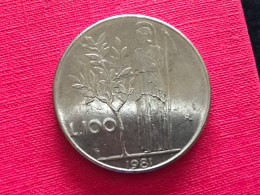 Münze Münzen Umlaufmünze Italien 100 Lire 1981 - 100 Lire